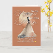 You’re Stronger Than This Storm | Greeting Card Kaart (Gele Bloem)