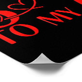 You’re The 6 To My 7 Funny Valentine’s Day 67 Meme Poster (Hoek)