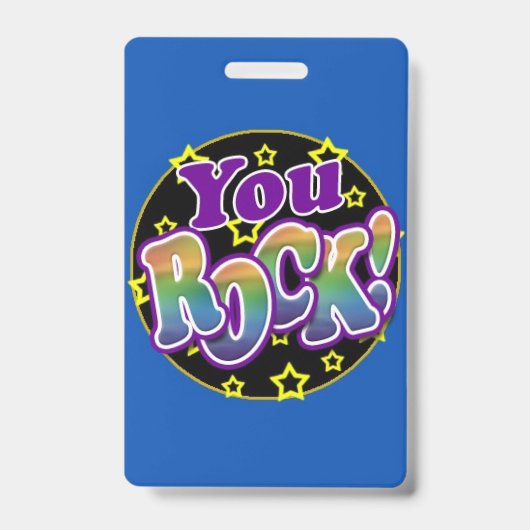 You Rock! badge (Voorzijde)