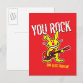 You Rock Briefkaart (Voorkant / Achterkant)
