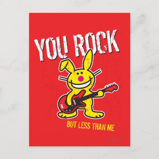 You Rock Briefkaart (Voorkant)