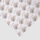 You Rock Bunny Guitar Tissue Paper Tissuepapier (Detail)