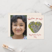 You Rock Classroom Valentijn Foto Kaart (Voorkant / Achterkant in situ)