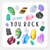 You Rock Crystal Stickers (Voorkant)