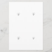 You Rock Cut & Share Kinder Valentijnsdag Kaarten (Achterkant)