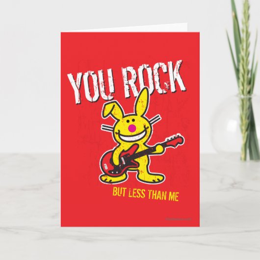 You Rock Feestdagen Kaart (Voorkant)
