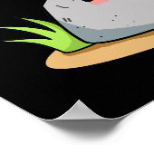 You Rock Funny Geology Pun Dark BG Poster (Hoek)