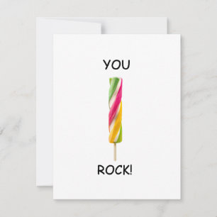 You Rock Funny Valentijnsdag Quotes Kaart