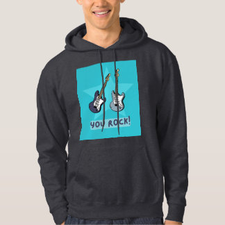 'You rock!' gitaarhoodie voor muziekfans Hoodie