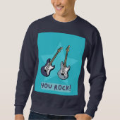 'You rock!' gitaarshirt Trui (Voorkant)