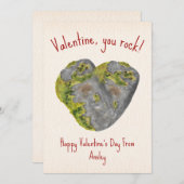 You Rock Heart Kinder Klaslokaal Valentijn (Voorkant / Achterkant)