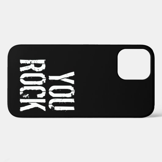 You Rock - Hoesje-Mate iPhone Case (Achterkant (horizontaal))