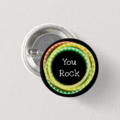 You Rock Hula Hoop Lights Ronde Button 3,2 Cm (Voorkant /achterkant)