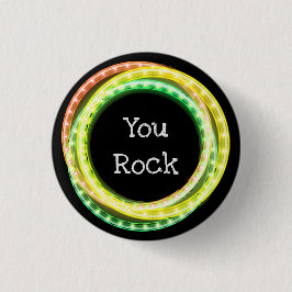 You Rock Hula Hoop Lights Ronde Button 3,2 Cm