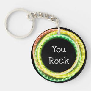You Rock Hula Hoop Lights Sleutelhanger