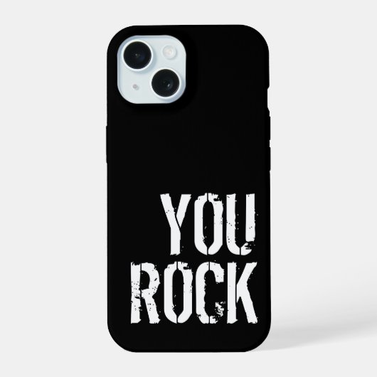 You Rock - iPhone 15 Case (Achterkant)