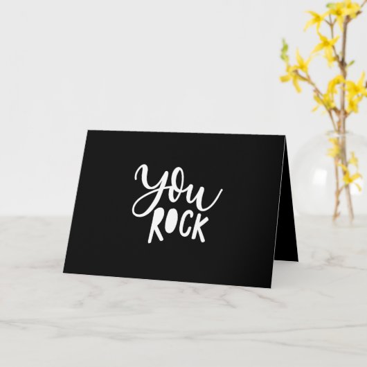 you rock kaart (Gele Bloem)