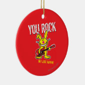 You Rock Keramisch Ornament (Rechts)
