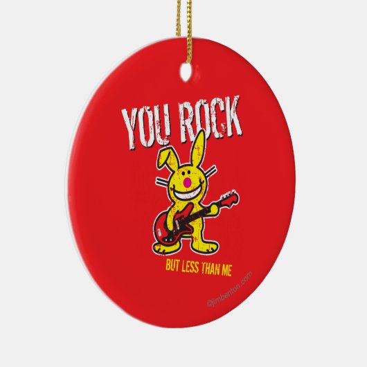 You Rock Keramisch Ornament (Rechts)
