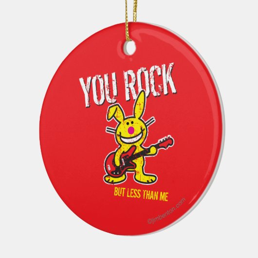 You Rock Keramisch Ornament (Links)