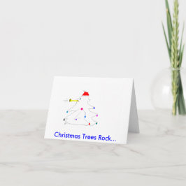 You Rock Kerstnotiecards Feestdagen Kaart