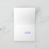 You Rock Kerstnotiecards Feestdagen Kaart (Binnen)