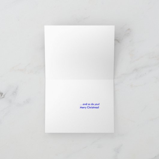 You Rock Kerstnotiecards Feestdagen Kaart (Binnen)