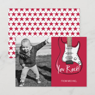 You Rock Kinder Classroom Valentijn Photo Card Kaart
