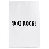 You Rock Medium Cadeauzakje (Voorkant)
