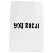 You Rock Medium Cadeauzakje (Achterkant)