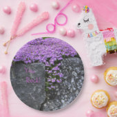 You Rock Paarse Phlox Papieren Bordje (Feest)