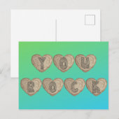 You Rock Platonic Valentijn Briefkaart (Voorkant / Achterkant)