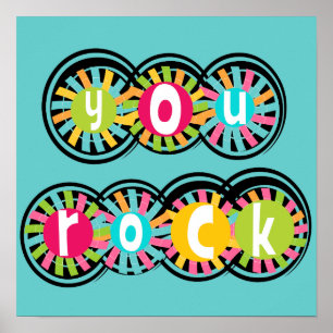 You Rock Poster