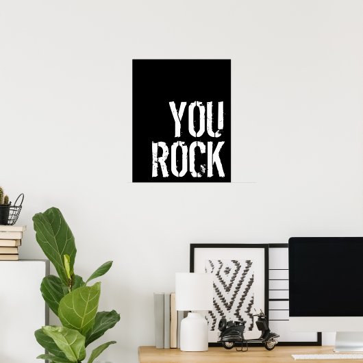 You Rock - Poster (Thuiskantoor)