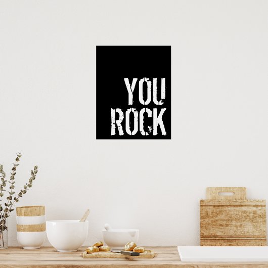 You Rock - Poster (Keuken)