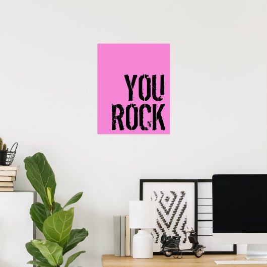 You Rock - Poster (Thuiskantoor)