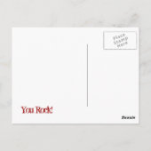 You Rock postkaart (Achterkant)
