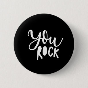 you rock ronde button 5,7 cm