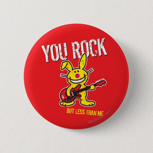 You Rock Ronde Button 5,7 Cm (Voorkant)