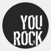 You Rock - Stickers (Voorkant)