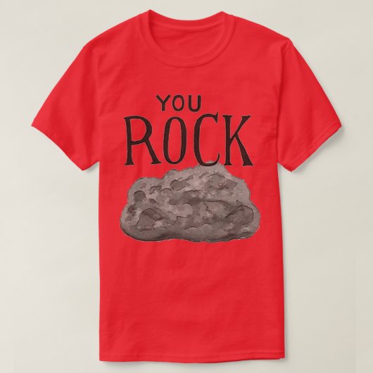 You Rock T-shirt (Design voorkant)