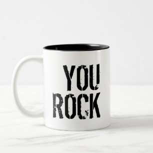 You Rock - Tweekleurige Koffiemok
