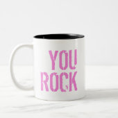 You Rock - Tweekleurige Koffiemok (Links)