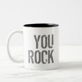You Rock - Tweekleurige Koffiemok (Links)