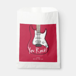 You Rock Valentijnsdag Favor Bag Bedankzakje