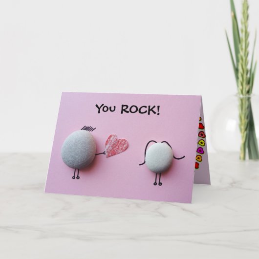 You Rock - Valentijnsdag Kaart (Voorkant)