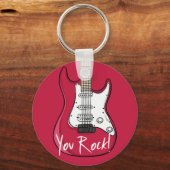 You Rock Valentijnsdag Sleutelhanger (Voorkant)
