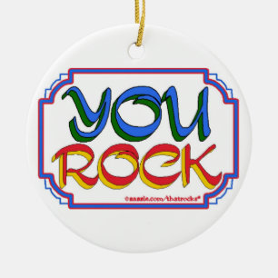 You Rock-versiering Keramisch Ornament