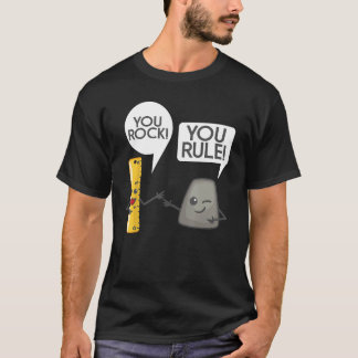 You Rock You Rule Shirt - Schattigee Grote Rocker 