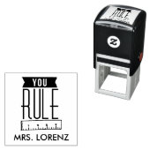 YOU RULE Teacher stempel (In situ)